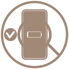 ワイヤレス充電対応