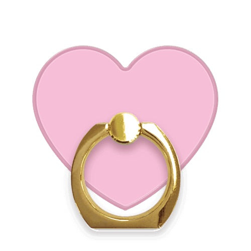 スマホリング ハート ハートピーチピンク Gold