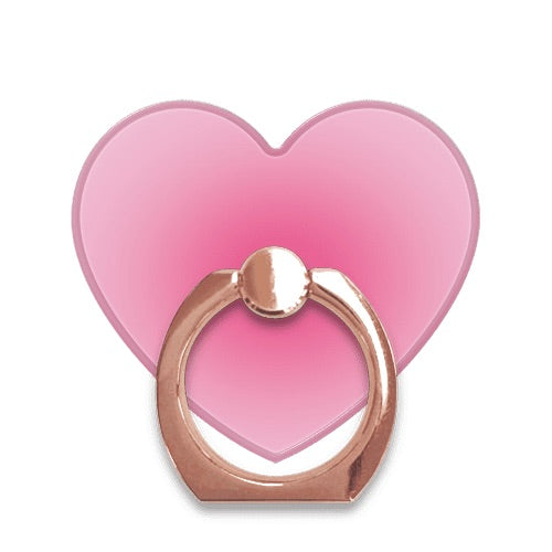スマホリング  ハート チークピンク RoseGold