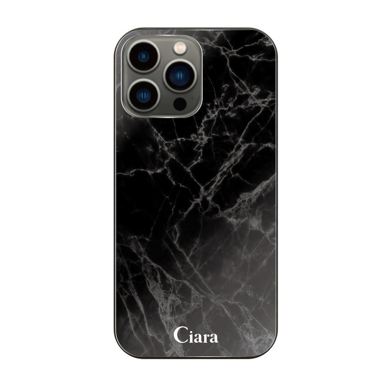 iPhoneケース ガラス 強化ガラスケース マーブル