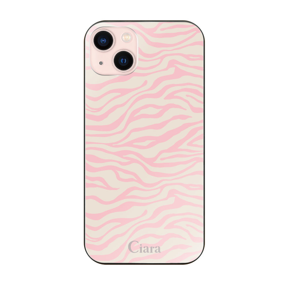 iPhoneケース ガラス 強化ガラスケース タイガー