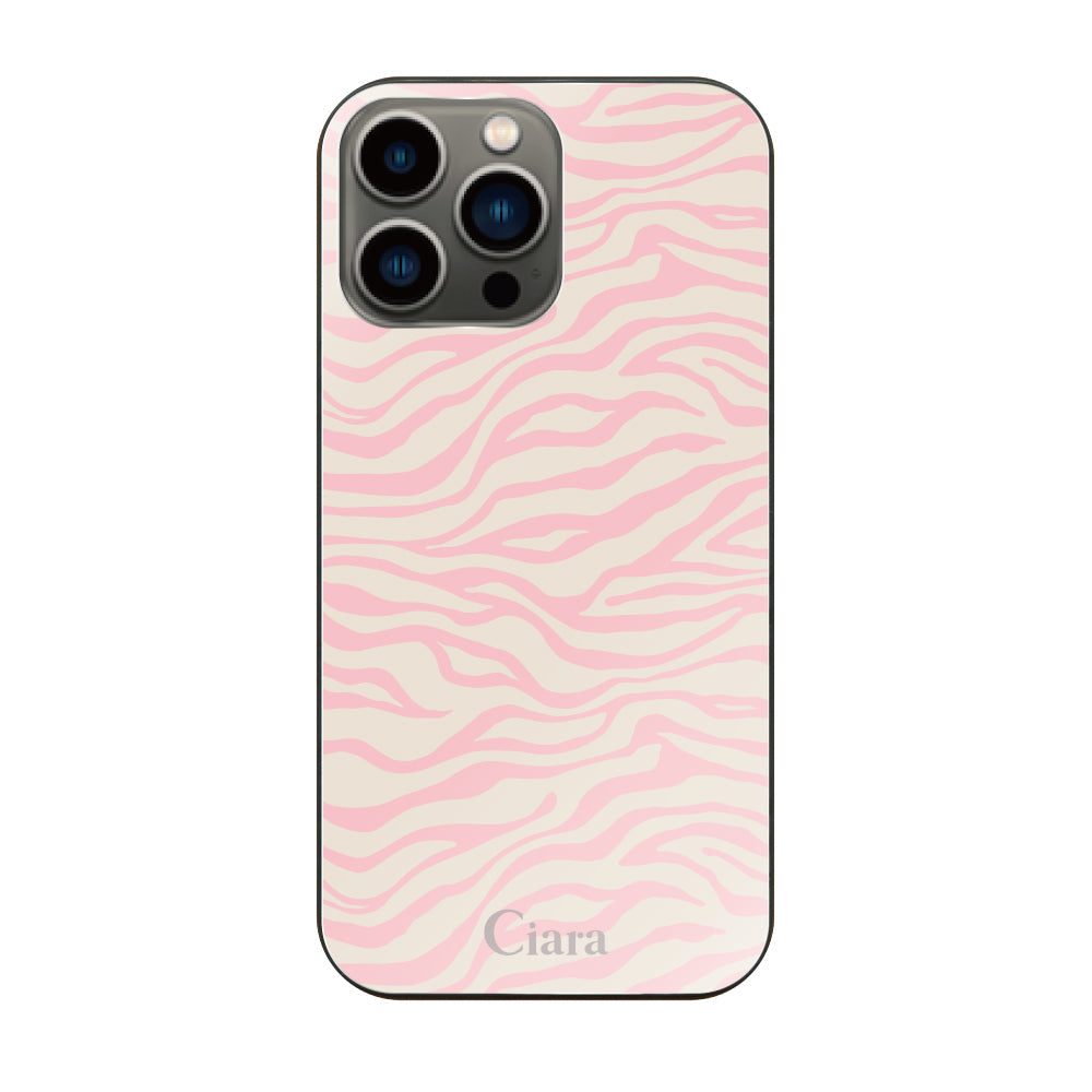 iPhoneケース ガラス 強化ガラスケース タイガー