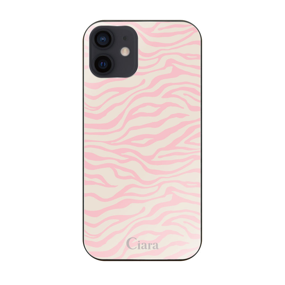 iPhoneケース ガラス 強化ガラスケース タイガー
