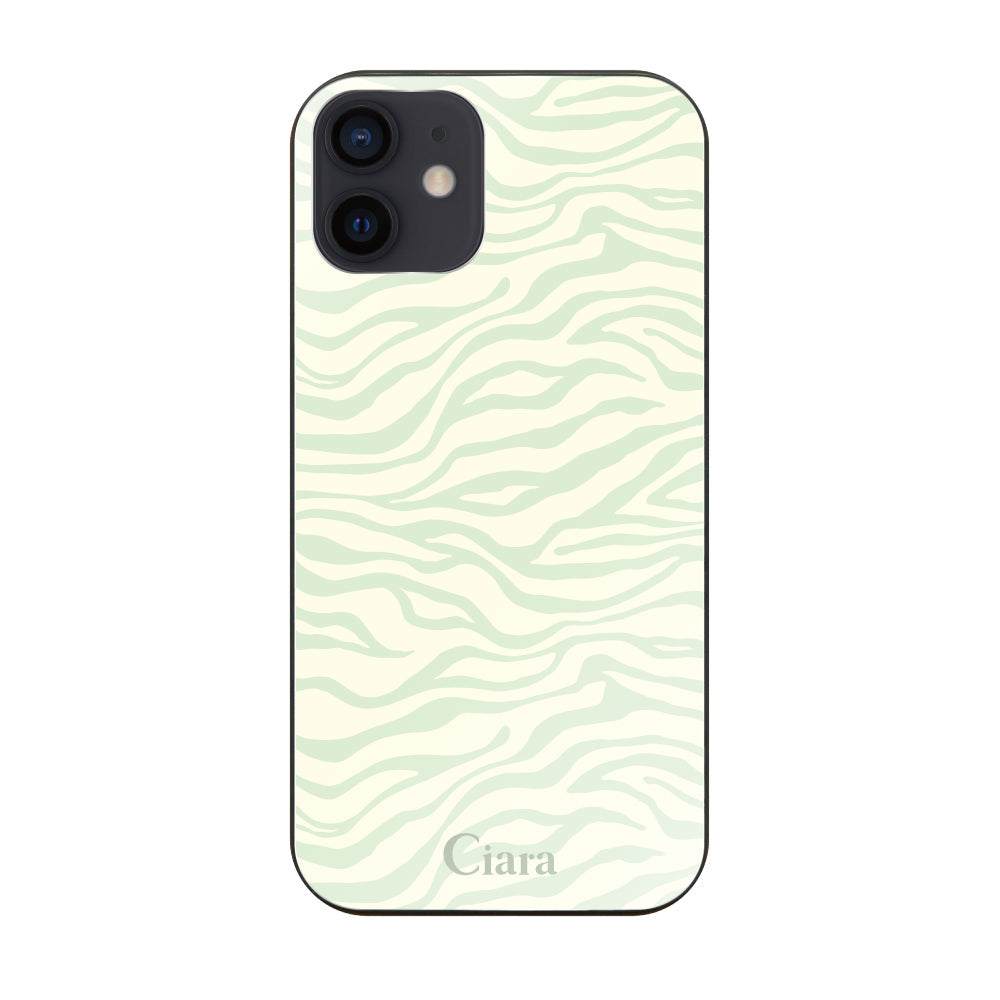 iPhoneケース ガラス 強化ガラスケース タイガー