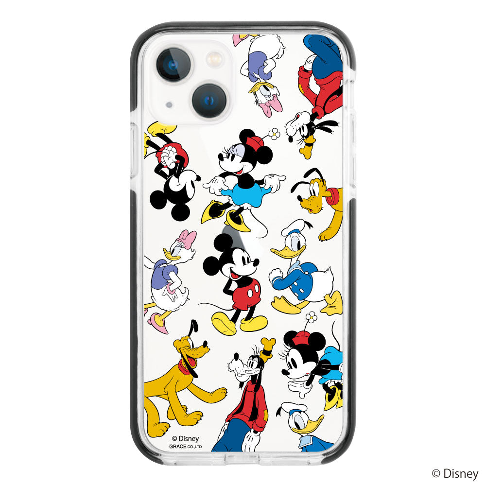 iPhoneケース】 クッションバンパー MICKEY FRIENDS(ミッキー