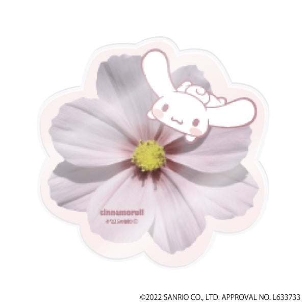 スマホグリップ スマホアクセサリー シナモンフラワー Pink