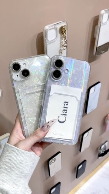 TPU カード収納クリアケースカスタム