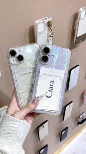 TPU カード収納クリアケースカスタム