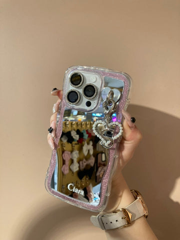 ウェーブミラーロゴケースカスタム