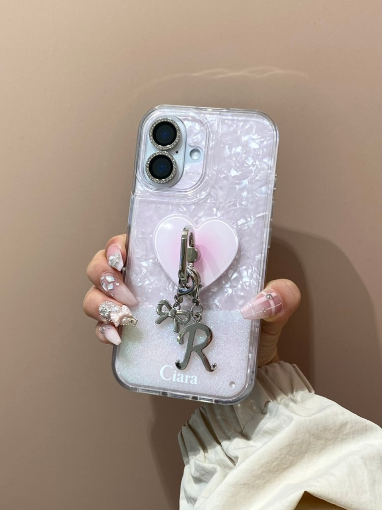 グリッター オイルロゴクリアケースカスタム