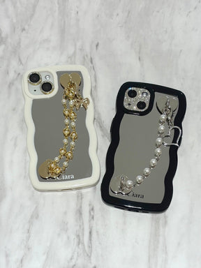 ウェーブミラーチェーンチャームカスタム