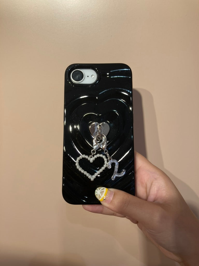 ハートウェーブフォームTPUケースカスタム