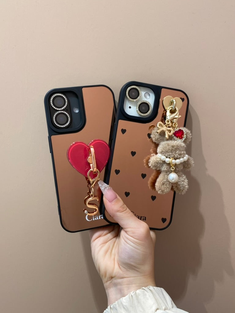 ピンクミラーケースカスタム