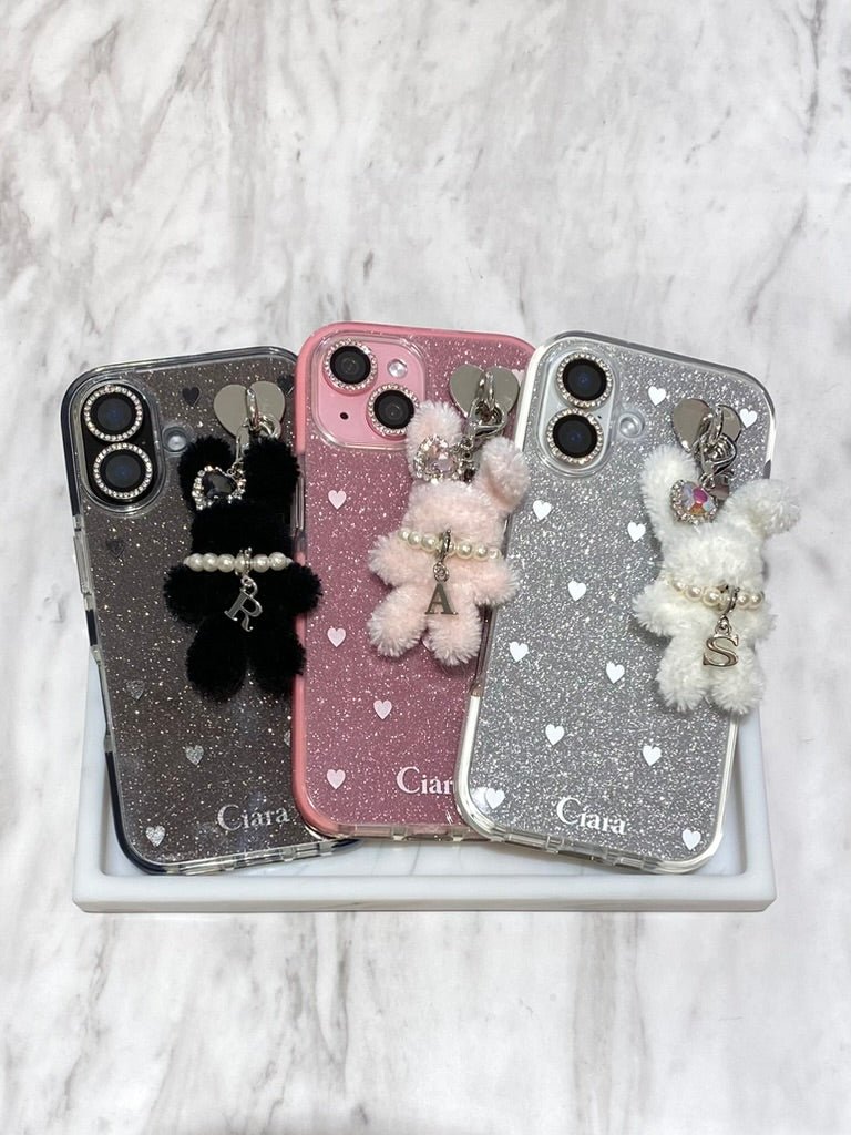 クッションバンパー 耐衝撃スウィートハートクリアケースカスタム