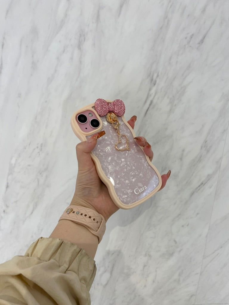 ピンクウェーブケースカスタム