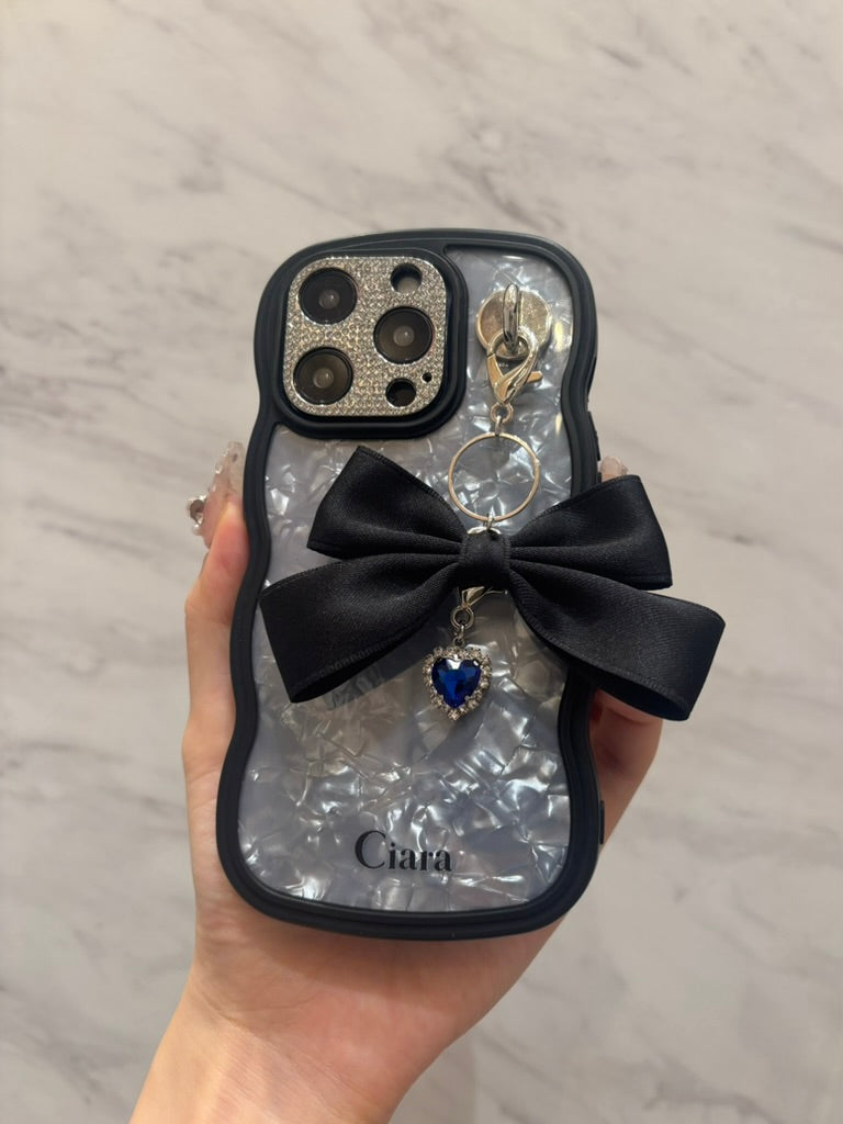 ブラックリボンチャームカスタム