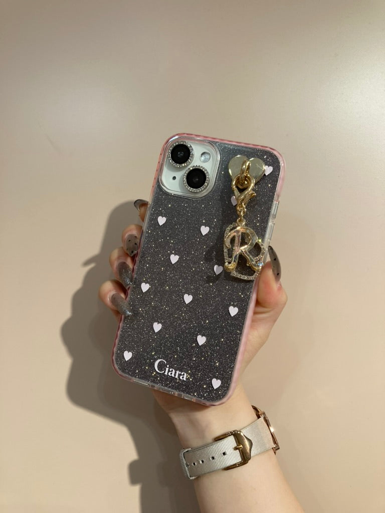 クッションバンパースウィートハートクリアケースカスタム