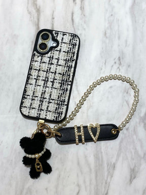 ツイードレザーTPUケースカスタム