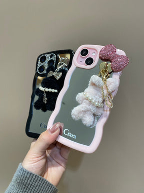 ウェーブロゴミラーケースカスタム