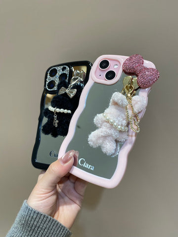 ウェーブロゴミラーケースカスタム