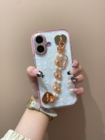 クッションバンパー 耐衝撃ロゴクリアケースカスタム