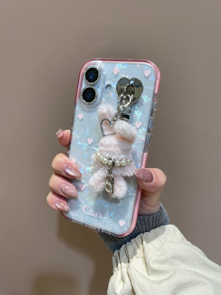 スウィートハートクッションバンパークリアケース カスタム