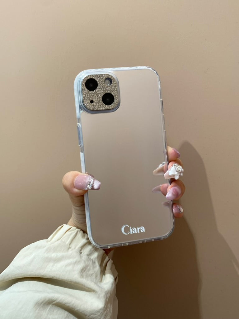 クッションバンパー耐衝撃ロゴクリアケース カスタム