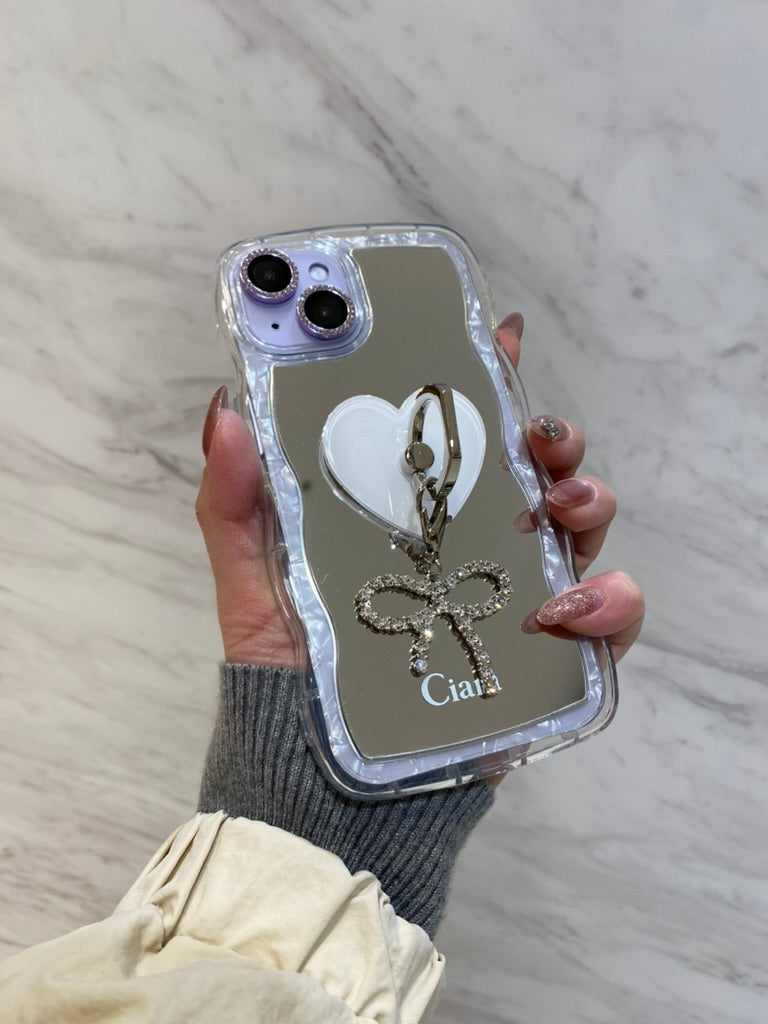 ウェーブミラーロゴケースカスタム