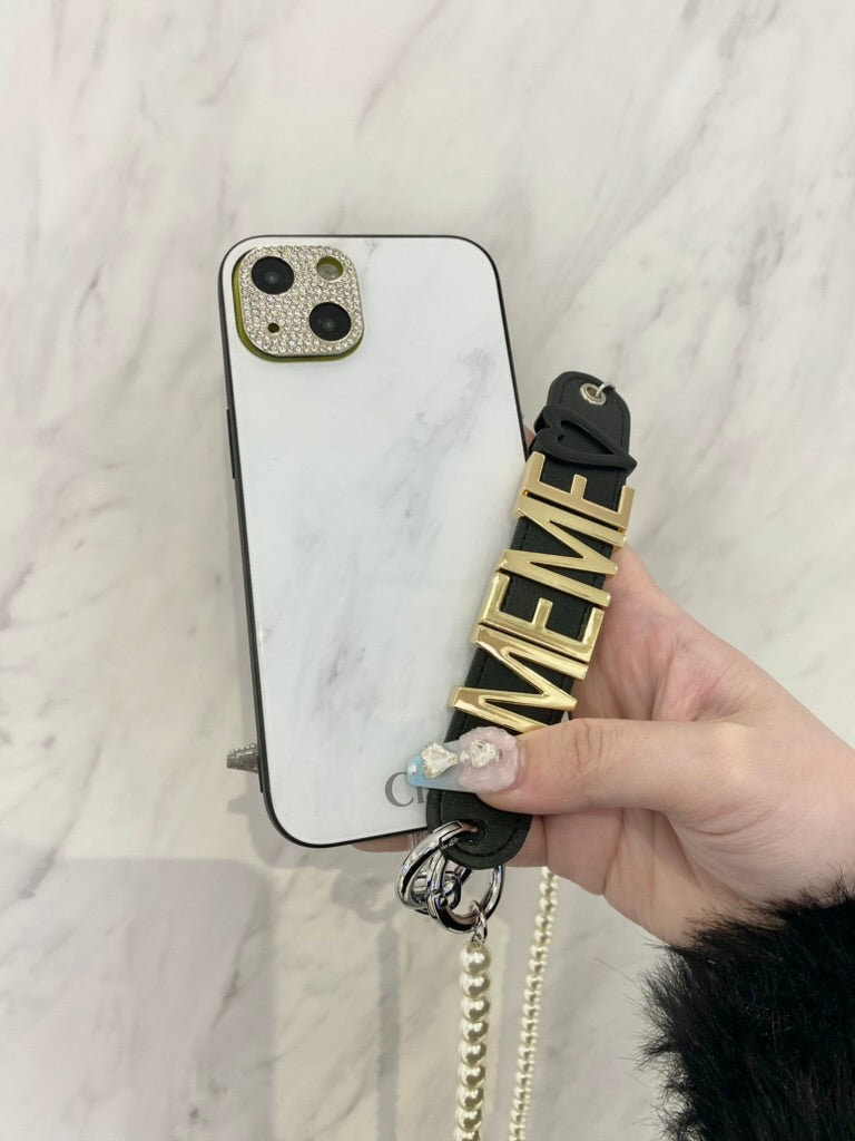 強化ガラスマーブルケースカスタム