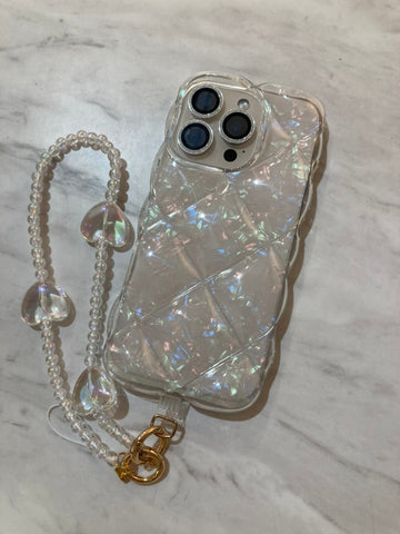 キルティング TPUクリアケースカスタム