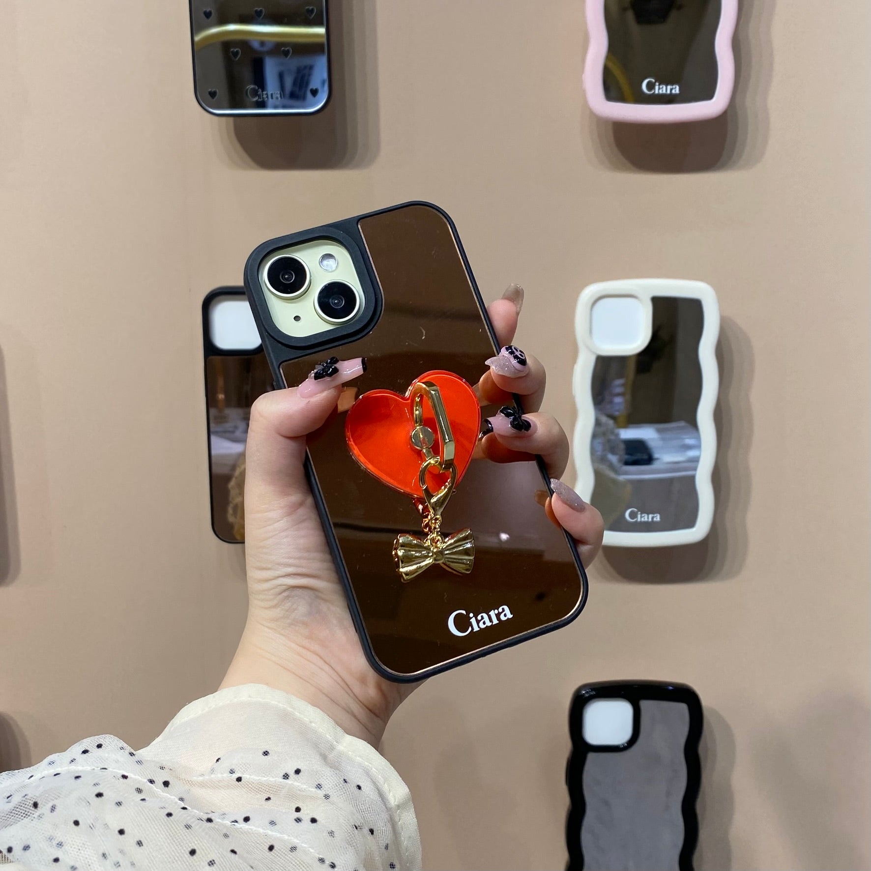 ミラーケースリングカスタム