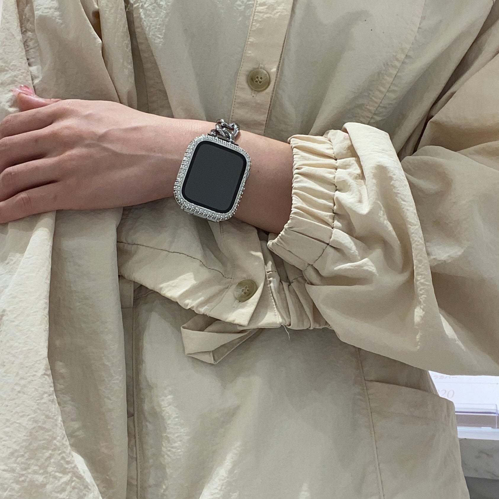 AppleWatchバンド METAL CHAIN APPLE WATCH BAND(メタルチェーン