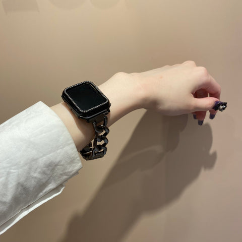 ブラックアップルウォッチカスタム