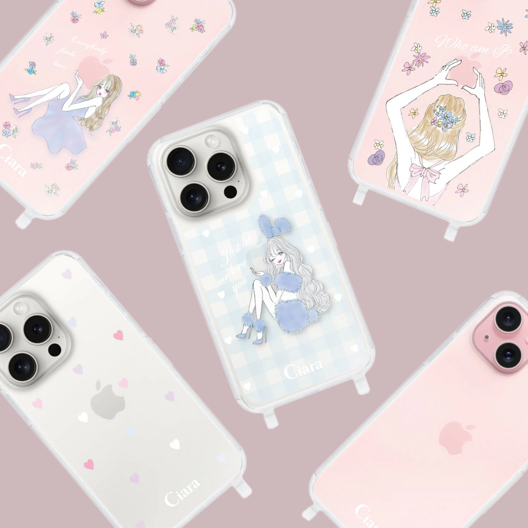 ショルダー付きiPhoneケース！かわいい後付けストラップもご紹介