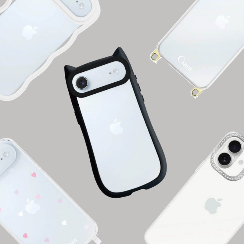 透明クリアなiPhoneAirケースで本体カラーを楽しもう！透明クリアケースに合うアレンジアイテムも紹介