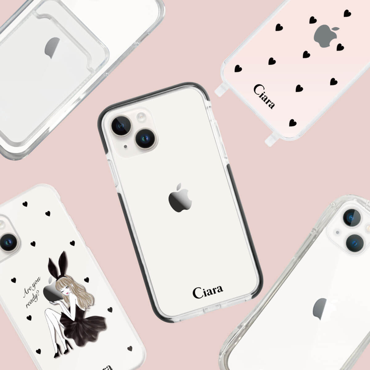 iPhoneケース・カバー 透明クリア