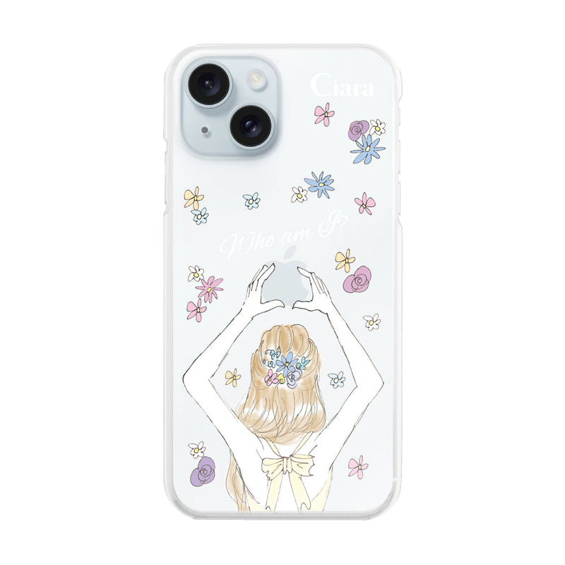 iPhoneケース ハイブリッド クリアケース バックショット