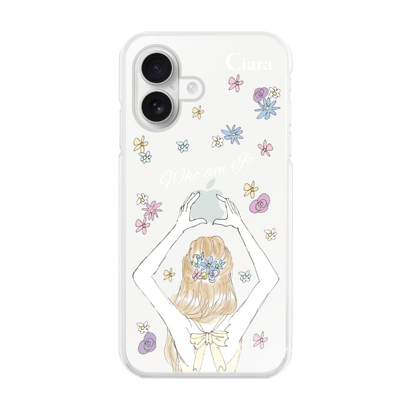 iPhoneケース ハイブリッド クリアケース バックショット