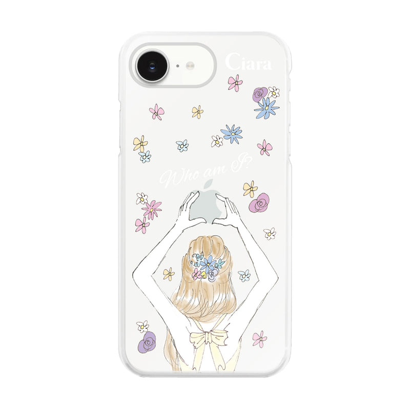 iPhoneケース ハイブリッド クリアケース バックショット