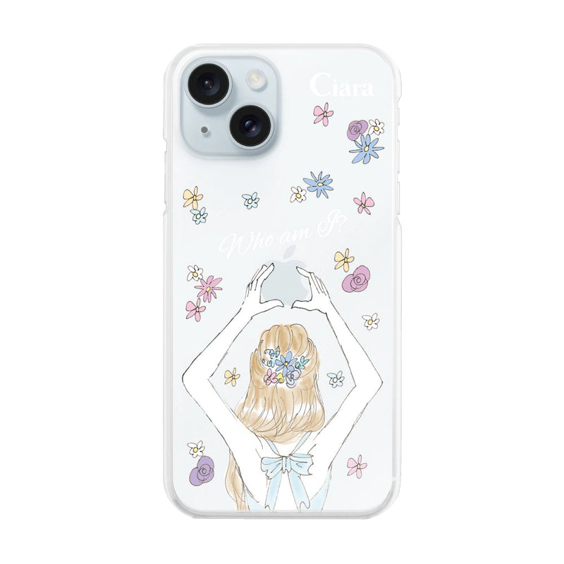 iPhoneケース ハイブリッド クリアケース バックショット