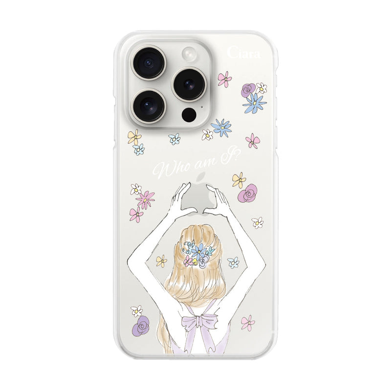iPhoneケース ハイブリッド クリアケース バックショット