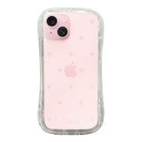 iPhoneケース TPUグリップ クリアケース スウィートハート