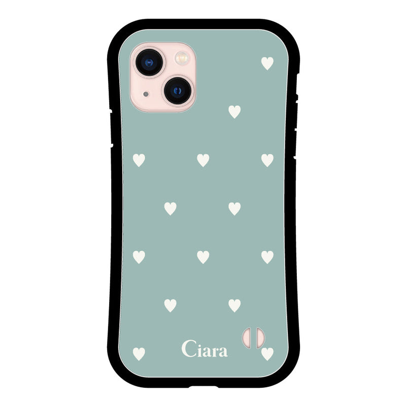 iPhoneケース グリップ 耐衝撃ケース スウィートハート