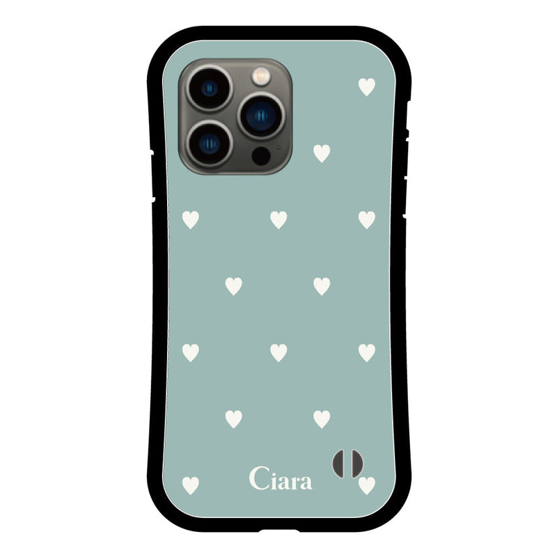 iPhoneケース グリップ 耐衝撃ケース スウィートハート