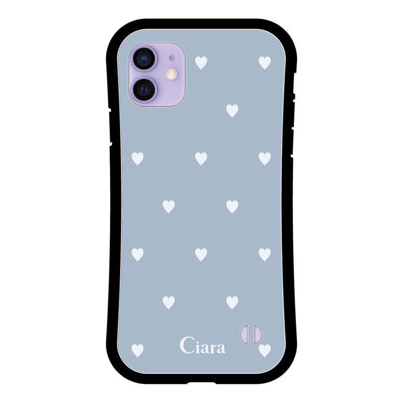 iPhoneケース グリップ 耐衝撃ケース スウィートハート