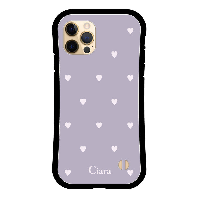 iPhoneケース グリップ 耐衝撃ケース スウィートハート