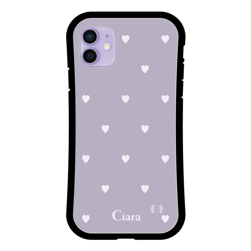 iPhoneケース グリップ 耐衝撃ケース スウィートハート