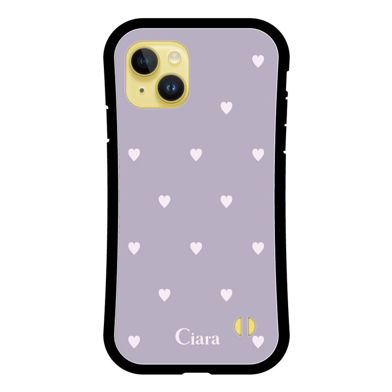 iPhoneケース グリップ 耐衝撃ケース スウィートハート