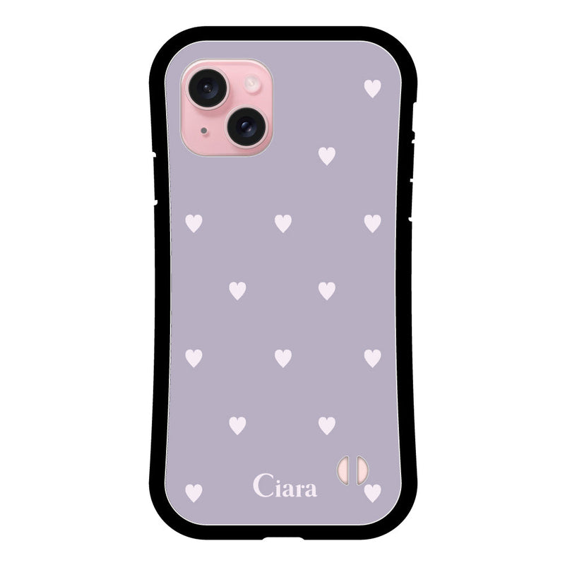 iPhoneケース グリップ 耐衝撃ケース スウィートハート