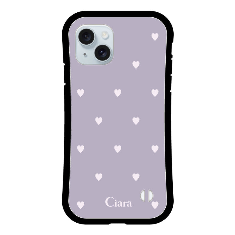 iPhoneケース グリップ 耐衝撃ケース スウィートハート